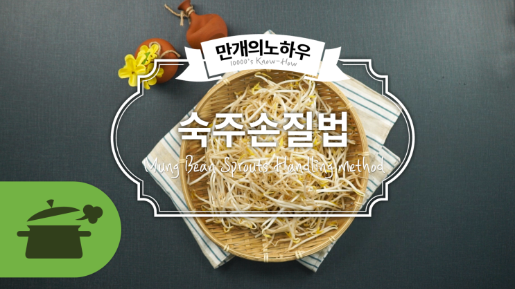  숙주 손질법, 보관법! 숙주의 모든것 [만개의레시피]