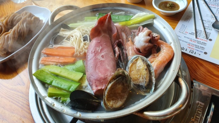  파주 용궁칼국수 건강식 맛집 인정(프로방스 바로 뒤편 위치)_할인팁도 드림