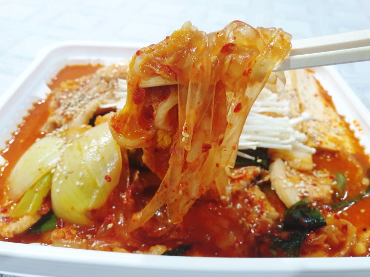  노원 김치찜 맛들의축제 배달의민족으로 주문~