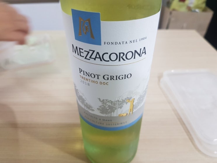 메짜코로나 피노 그리지오 2018, mezzacorona pinot grigio