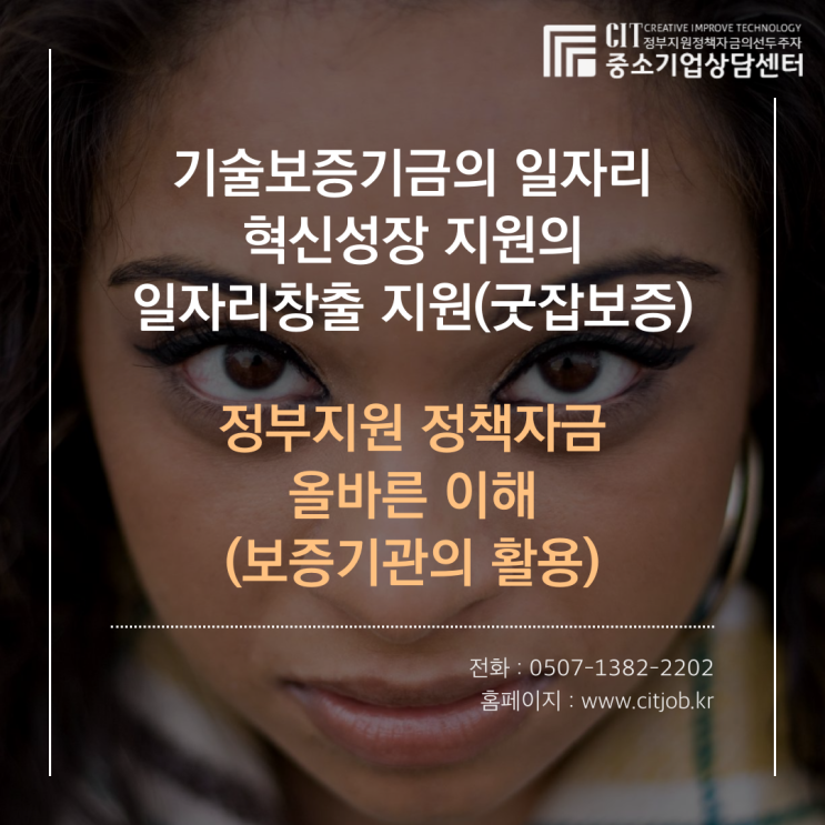  기업자금 대출의 올바른 이해 (보증기관의 활용) - 기술보증기금의 일자리 혁신성장 지원의 일자리창출 지원(굿잡보증)