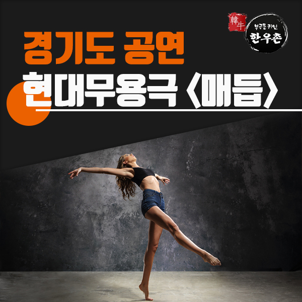  경기도 공연 현대무용극 '매듭'보며 문화생활 해보세요!