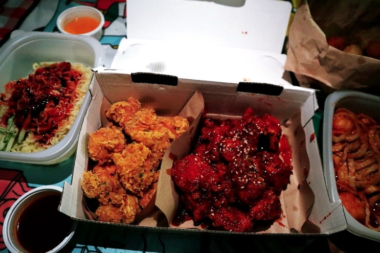  여의도한강공원배달존 가을바람 맞으며!