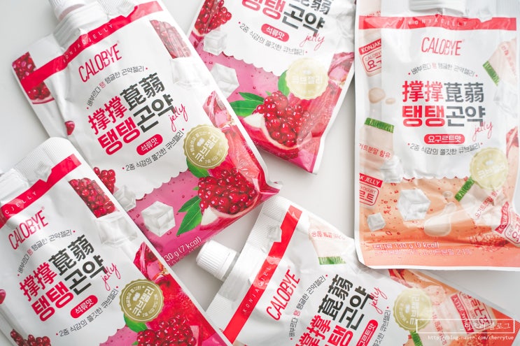  저칼로리음식 칼로바이 탱탱곤약 맛도 좋아