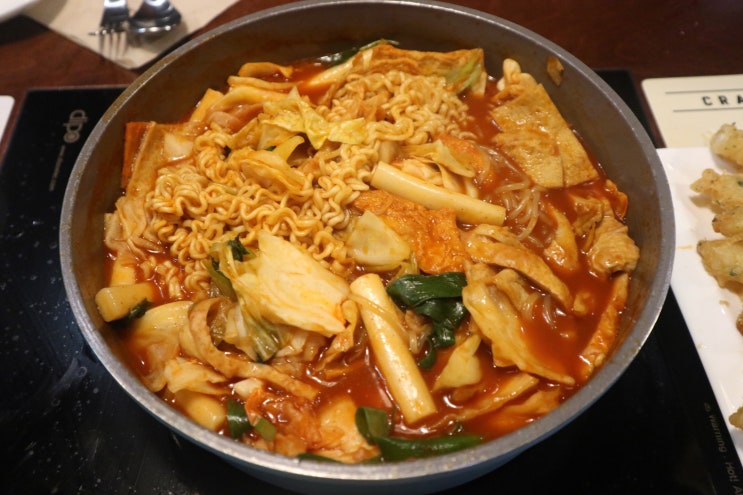  광화문디타워맛집 빌라드스파이시 즉석떡볶이 튀김