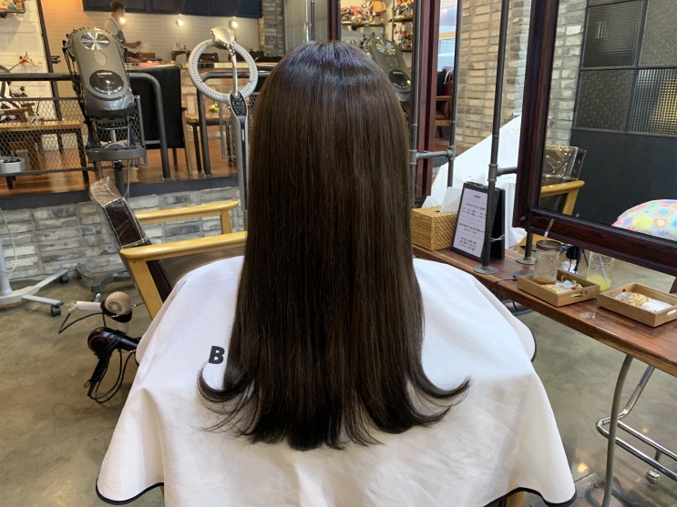  이대역미용실 : 버블스타일에서 염색했어요!