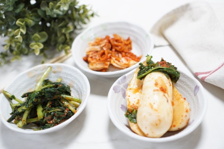  맛있는김치 감칠맛난다