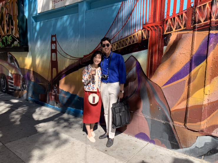 샌프란시스코 날씨 완전 맑음 :) 두번째 신혼여행 @숙소 근처 미션 지역 벽화 거리