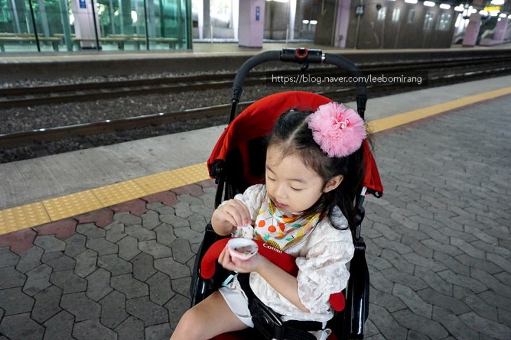  4살 아이랑 20분 기차여행, 안양역 → 서울역