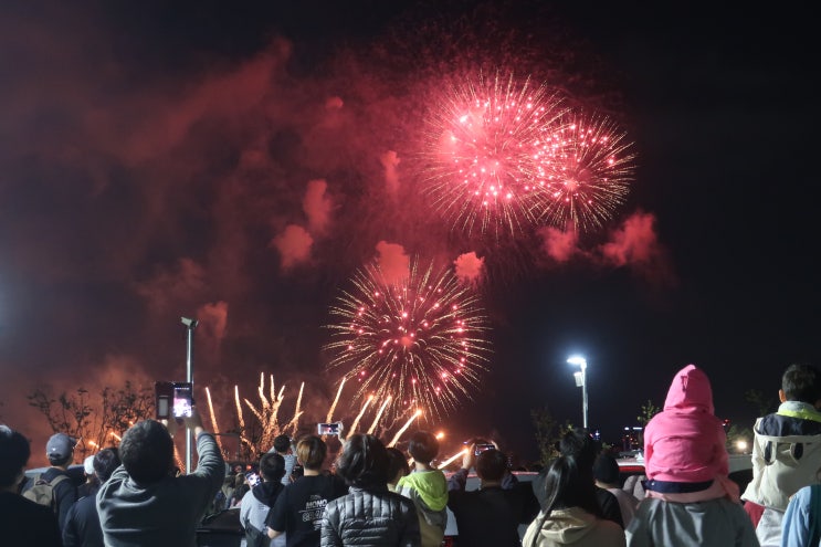  2019 서울세계불꽃축제 나름 편히 보고왔어요~ㅋㅋ
