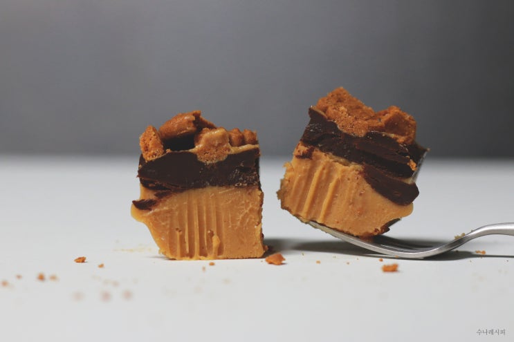  (NO BAKE) 당이 필요한 날에 먹는 로투스 피넛버터 바.