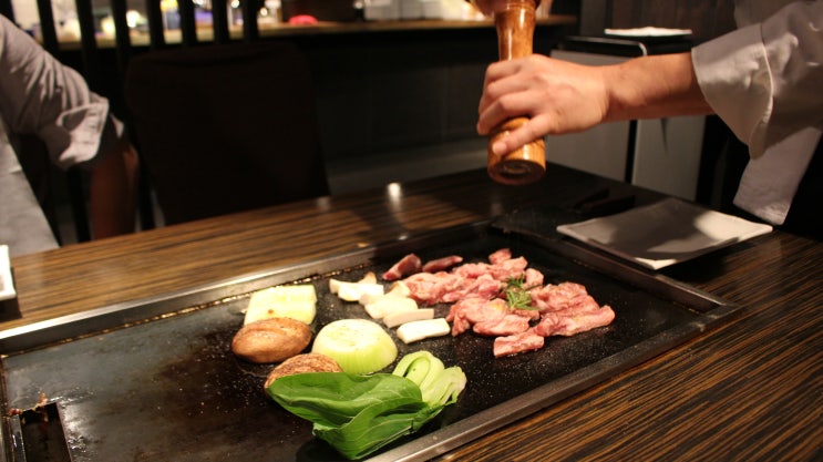  방배동맛집 고급스러운 철판요리 전문점 봇타야산에서 점심먹고 왔어요