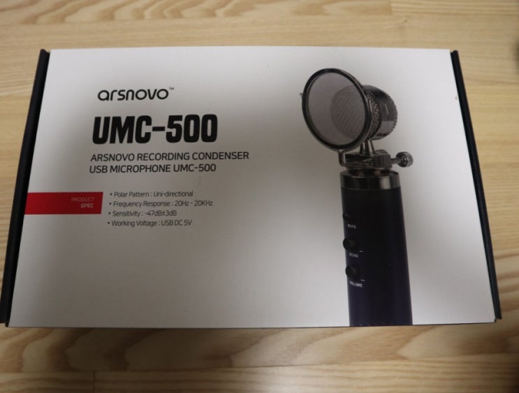 콘덴서마이크 아리스노보 UMC-500