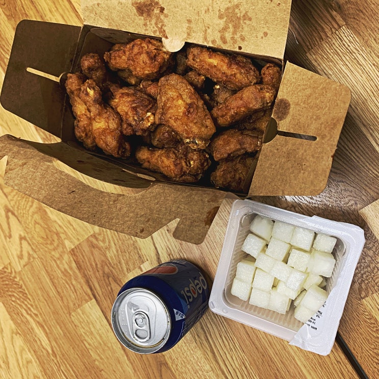  [교촌치킨 목동2호점] 교촌윙(날개+봉) 솔직한 후기.