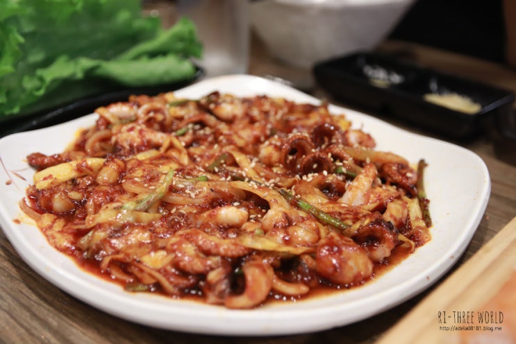  대전 둔산동 쭈꾸미 백반 맛있는 불백어게인 냠냠
