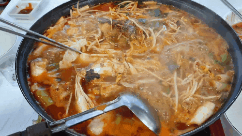 강원도 고성 대진항 맛집 : 난장횟집 매운탕 물회