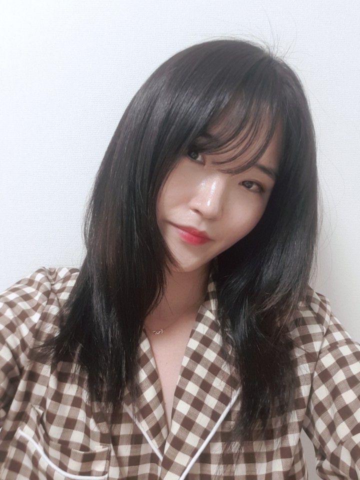  성신여대 미용실 블랑헤어, 매직 후 찰랑찰랑한 머릿결로!