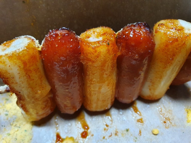  굽네 소떡소떡 리뷰 너무 맛있잖아...