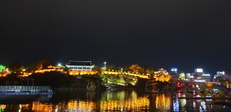  진주볼거리~진주남강유등축제 불꽃놀이까지 화려하네~!