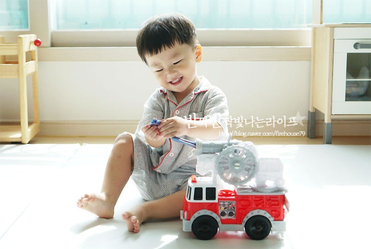  플레이도 소방차세트 자동차놀이 해요