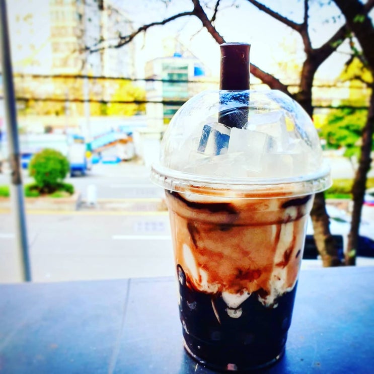  흑당버블티 비누 만들기