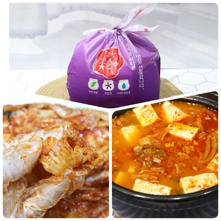  백종원 참치김치찌개 평창꽃순이 배추김치로 맛깔나게