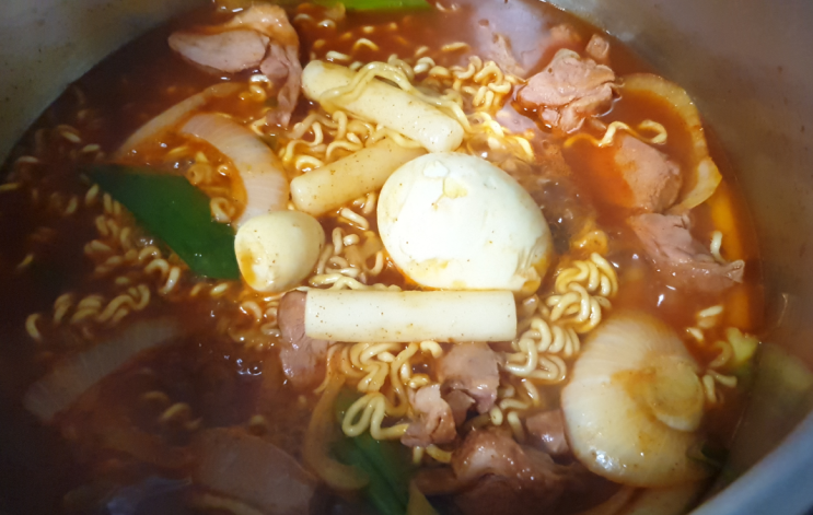  맛있는 라볶이 요리방법
