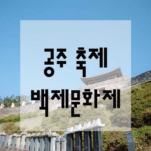  공주 축제 , 백제문화제 아가랑 보고왔어요~