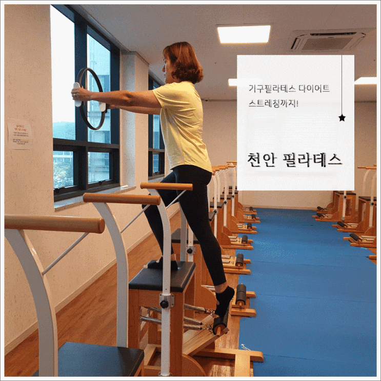  천안 기구필라테스 다이어트 스트레칭까지