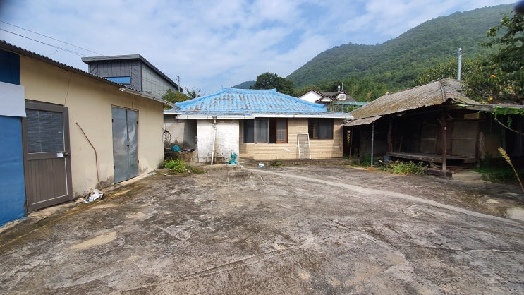  함안촌집 주택 땅(318번)/창원마산에서 가까운 전원주택마을안 낡은 촌집 매매(함안부동산 창녕부동산 의령부동산)
