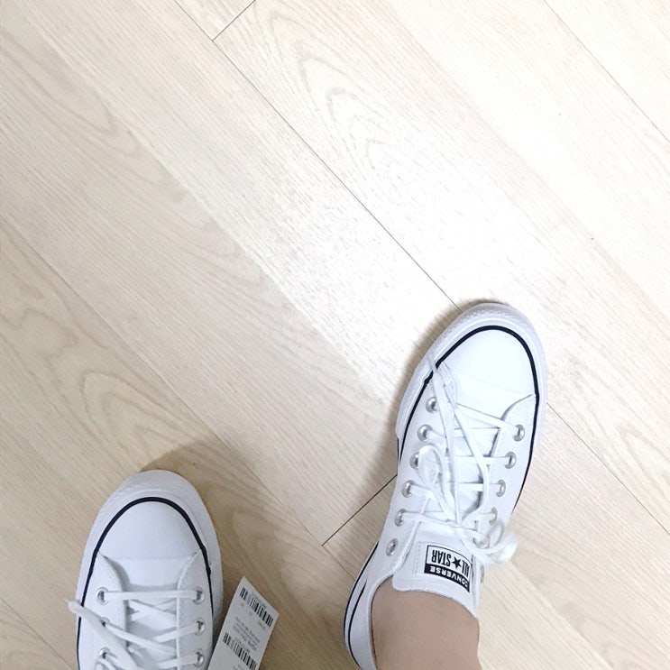  컨버스 척테일러 올스타 리프트 클린 레더 [컨버스코리아 공홈구매]