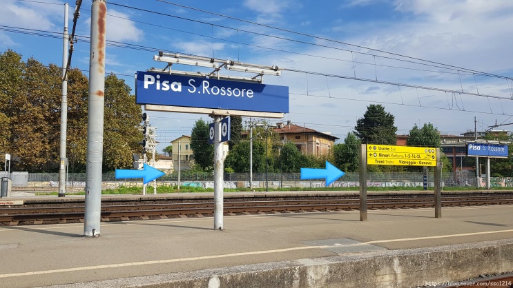 # 피렌체에서 피사의 사탑 가는 방법 (Firenze S.M.N &lt;-&gt;PISA S.ROSSORE) / 레지오날레 기차 탑승