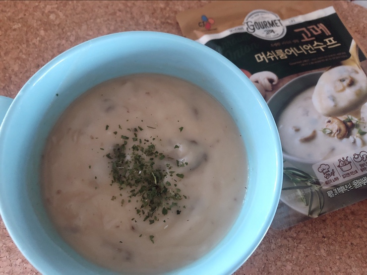  [아침 간편식] 양송이 스프 4종 비교 분석 (오뚜기, 보노, 샘표, CJ)