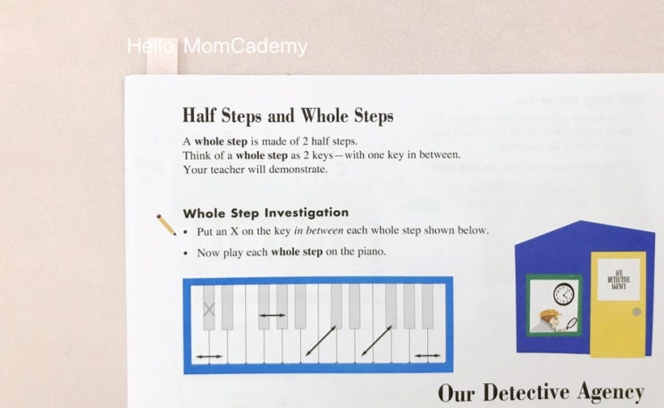  Lesson26: 피아노어드벤쳐/ 온음 Whole step, 반음 Half step