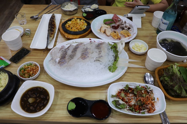  인천서구횟집 가정중앙시장역 바다종합어시장 다녀왔어요