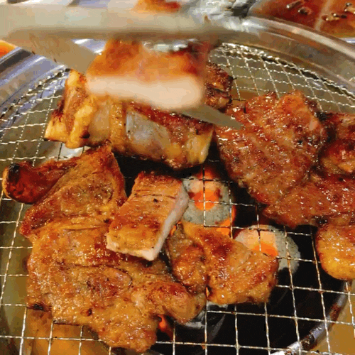  전주 객사 고깃집 한옥마을 근처  한옥청정숯불갈비 살살녹는 돼지갈비 옴뇸뇸