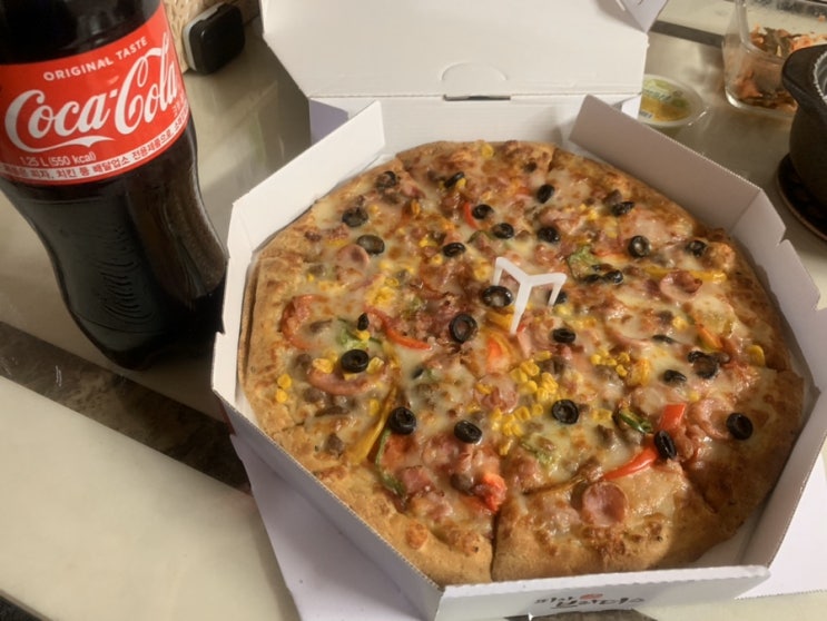 우만동 피자 “피자브라더스 동수원점”에서 먹은 베이컨슈프림피자