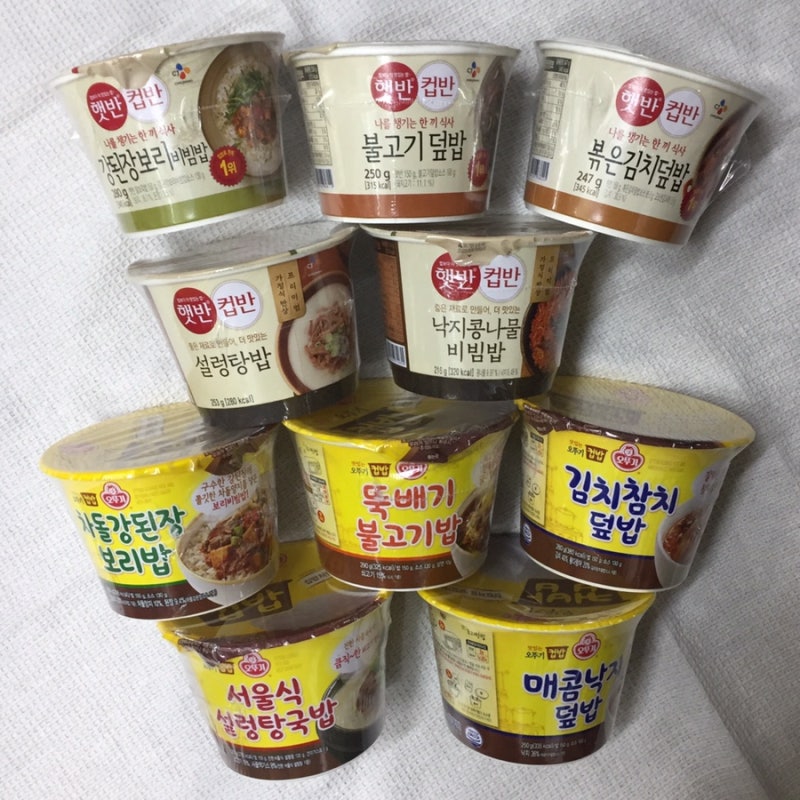 [푸드탐구생활] CJ제일제당 햇반컵반 vs 오뚜기 컵밥, 컵밥 맛집은 어디? :: 컵밥 5가지 종류 비....