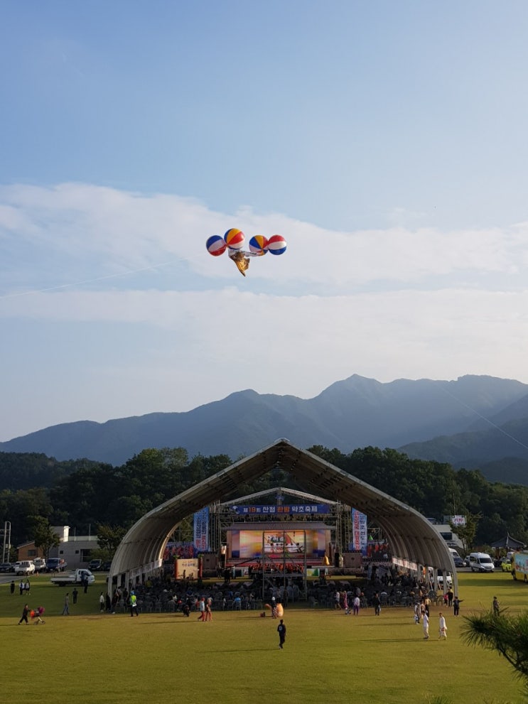  [산천한방약초축제]2019.9.27(금)~10.9(수) [경상남도공예축제]까지 넓어진 축제장