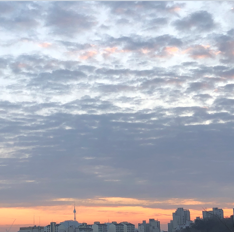  하늘, 구름 (6) - 《봄의 기억》