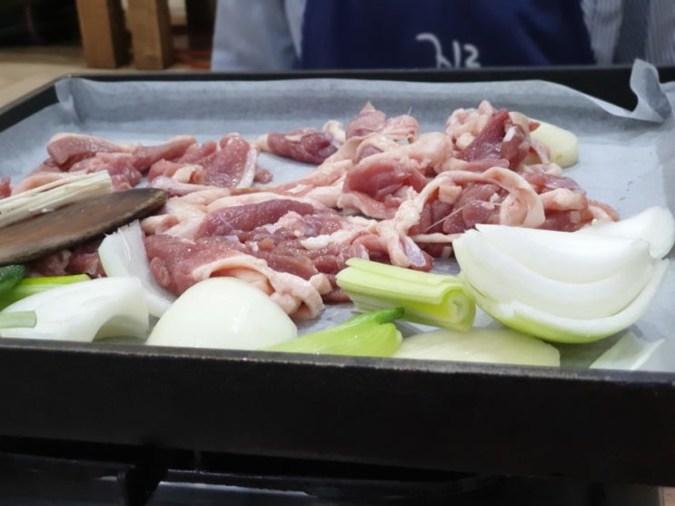  광명 오리고기 용인농장생오리전문점 좋아요~