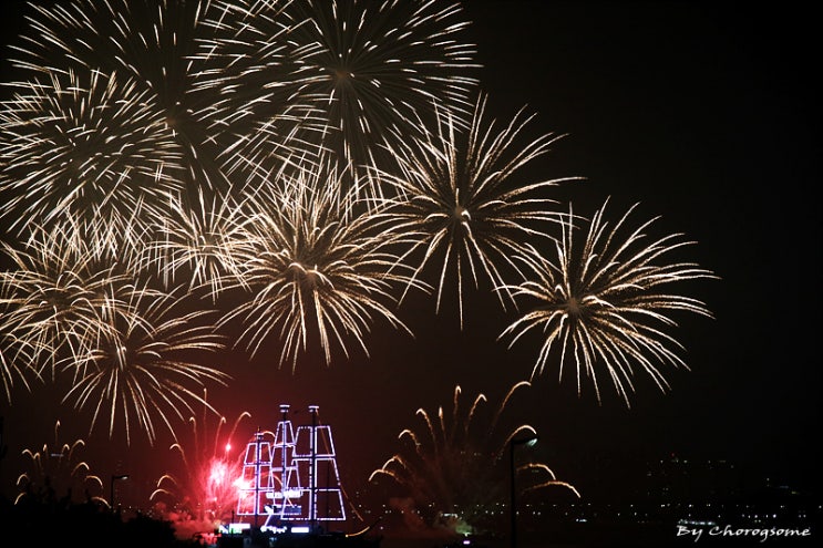 잠실 한강공원 불꽃축제(뚝섬 유원지)