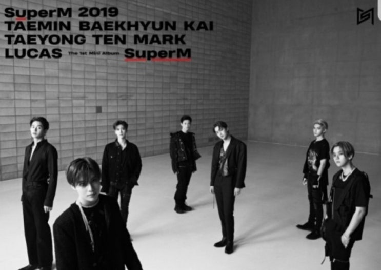  SM연합팀 슈퍼엠(SuperM)-태민,백현,카이,태용,마크,루카스,텐 타이틀곡 Jopping(쟈핑)듣기/가사/슈퍼엠의 의미는?