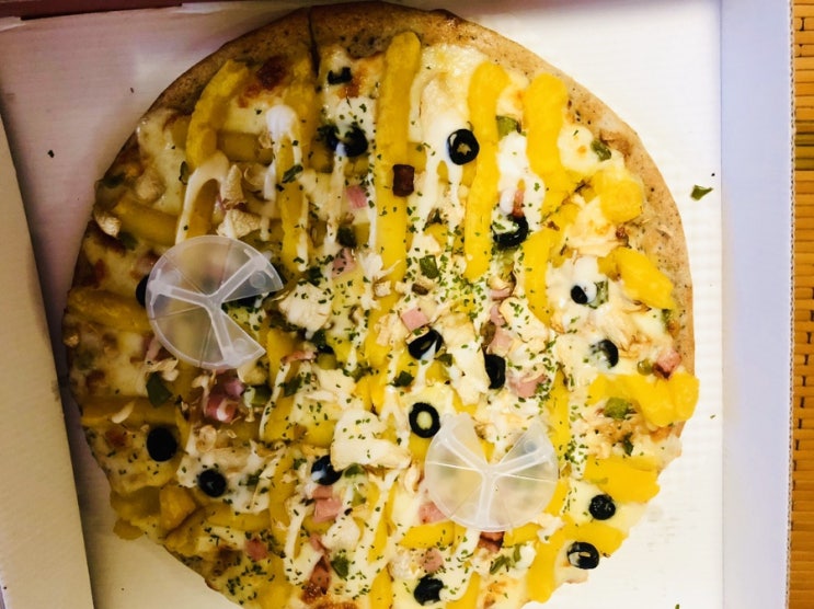  [울산 북구 피자맛집] 비스트로 집에서 배달시켜 먹방하기