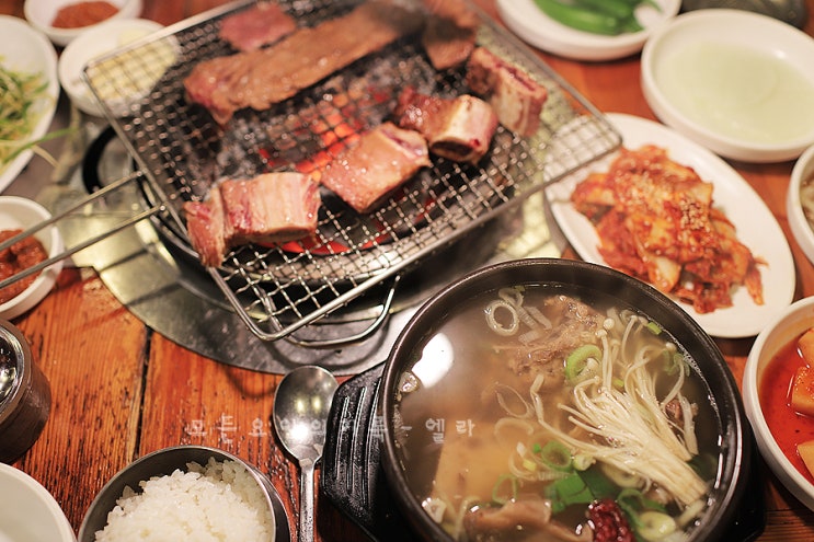  덕천동 맛집 참숯으로 제대로 굽는 양념갈비가 맛있는곳