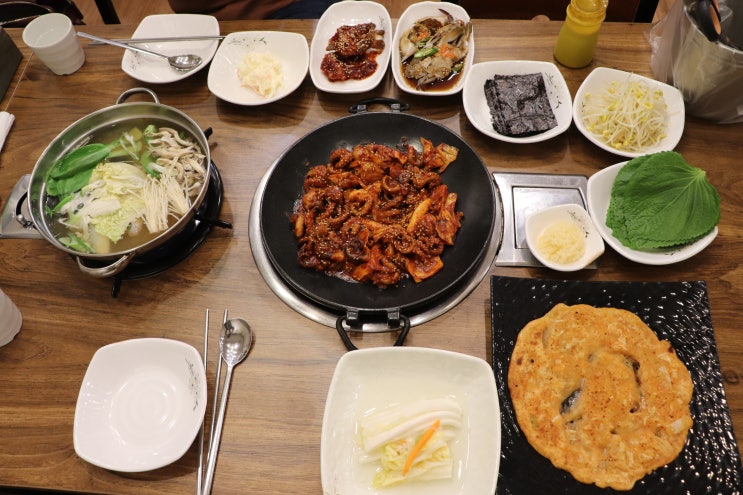  향남 점심 불맛나는 쭈꾸미 철판