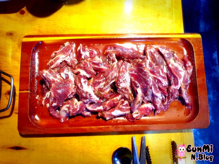  의왕 맛집)양념 소갈비살이 맛있는 육부자식당