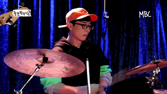  [놀면 뭐하니?] 드럼신동 유재석 선공개 움짤 (ft.전원기립)