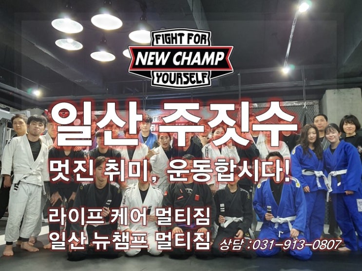  전 세계가 인정한 무술 주짓수!! 일산 주짓수 맛집 당신도 할 수 있습니다! 멋진 취미를 약속하는 주짓수 시간!