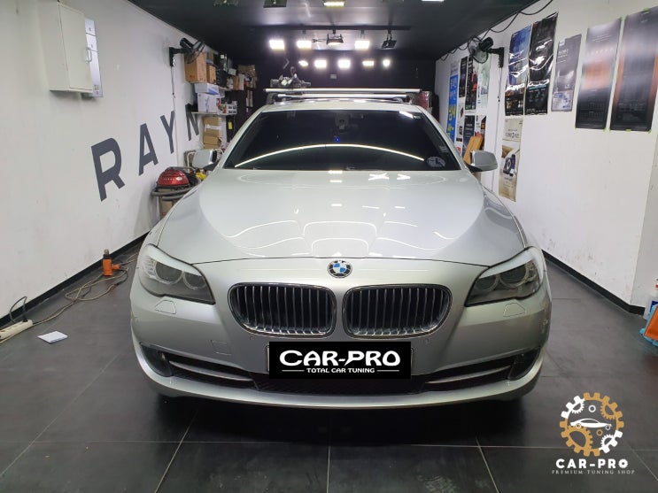 BMW520D 에코파워팩 블랙박스 보조배터리 장착! 부산 에코파워팩!